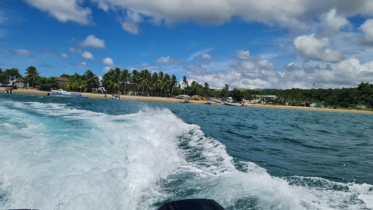 Ferry crossing from Caticlan to Boracay