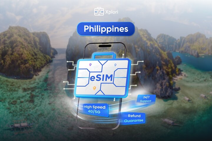 필리핀 eSIM (3~30일, 최대 60GB)