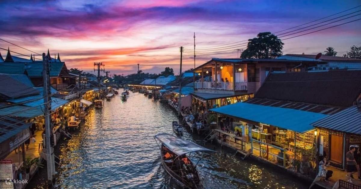 Amphawa Firefly Night Tour & Thai Costume from Bangkok